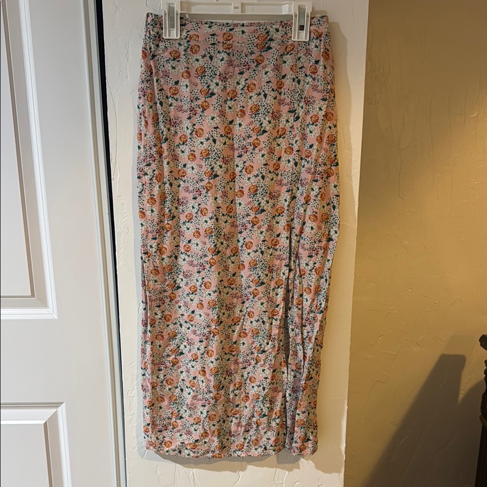 Floral Maxi Skirt
